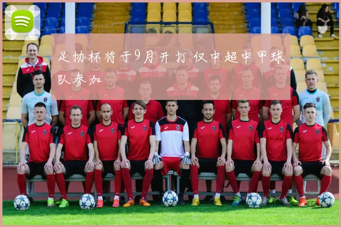 足协杯将于9月开打 仅中超中甲球队参加